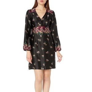 Nanette Lapore 100% Silk Floral Dress